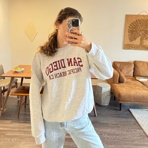 Gray SAN DIEGO Sweatshirt